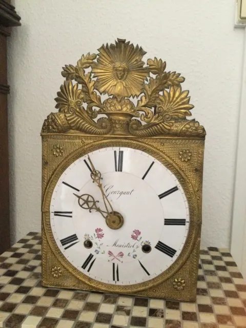 Große französische Comtoise-Uhr
