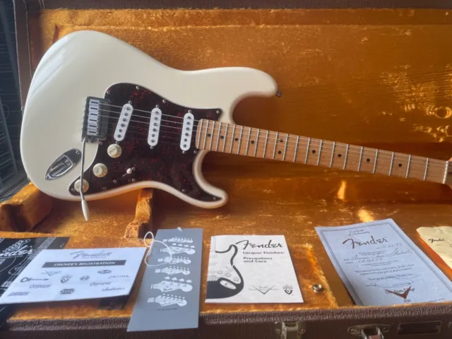Fender Stratocaster Custom Shop American Classic 1993 White Blonde John Page Era
