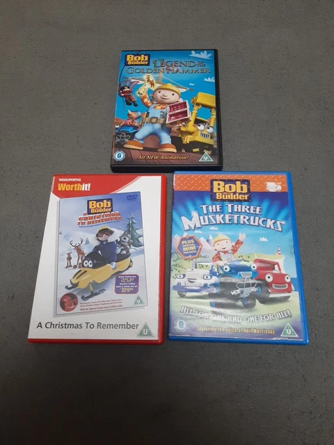 BOB THE BUILDER Dvd Bundle X3 £3.31 - PicClick UK