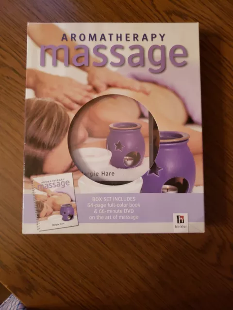 Aromatherapy Massage Box Set (64 page full color book & 66 minute DVD on  - GOOD