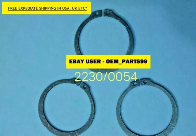 Jcb Backhoe Planet Gear Bearing Cir clip 3 Pcs. Part No.2203/0054