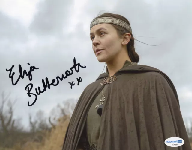 Eliza Butterworth AUTOGRAPH - The Last Kingdom - Aelswith Signed 10x8 Photo ACOA