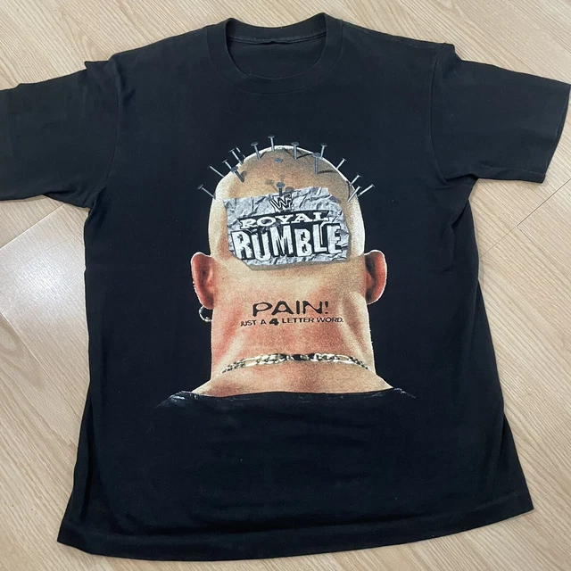 Vintage WWF 1997 Royal Rumble T Shirt Shawn Michaels Sycho Sid