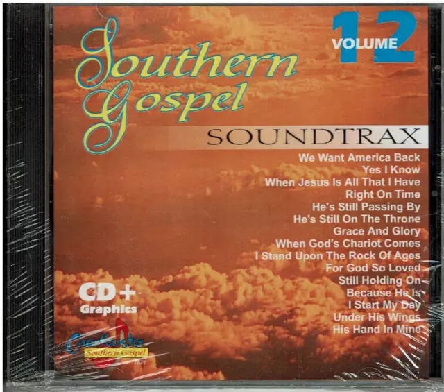 Southern Gospel Chartbuster Karaoke CDG KINGSMEN  Steeles BISHOPS Gold City 15Sg