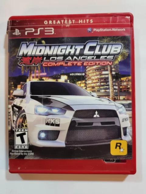 Midnight Club: Los Angeles Complete Edition (Playstation 3) PS3