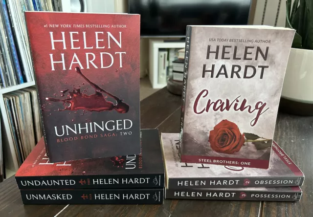 Helen Hardt Steel Brothers 1-3 & Blood Bond Saga 2-4 Indie/Supernatural Romance