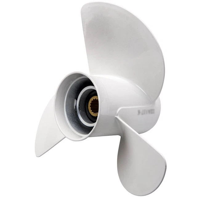 13 1/4x17-K Aluminum Outboard Propeller for Yamaha 50-130 HP 6E5-45945-01-EL