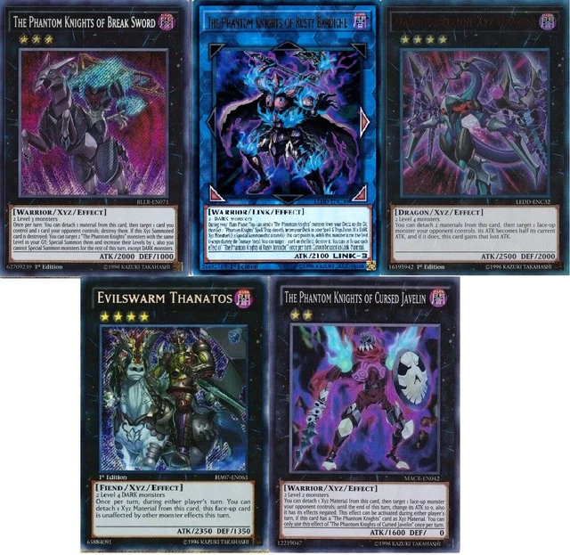 YUGIOH YUTO NEW Deck - Phantom Knights Break Sword - Bardiche Thanatos 45 Cards $36.95 - PicClick YUGIOH YUTO NEW Deck - Phantom Knights Break Sword - Bardiche Thanatos 45 Cards $36.95 - PicClick