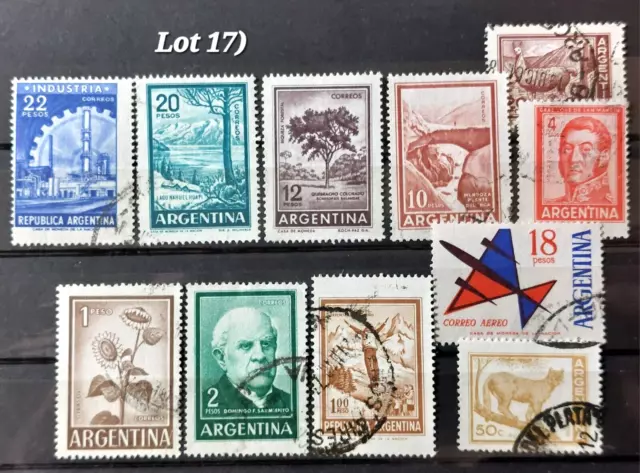 Argentinien Argentina Südamerika Lot Sammlung Posten Briefmarken Stamp Sello