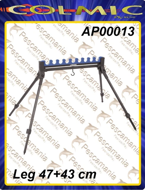 Kit Appoggia 9 Posti Colmic Avec Gambe Et Battuta Posteriore Roubaisienne - 47+43 Cm, Neuf
