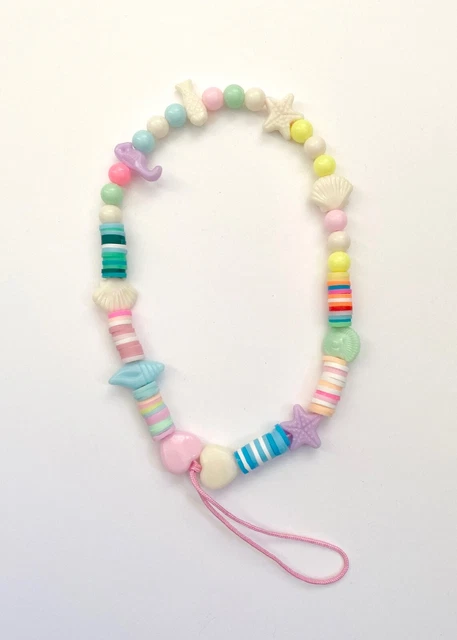 Cordino Per Cellulare Con Perline - Laccio Anti-Smarrimento, Ciondolo Decorativo Per Telefoni - Foto 3