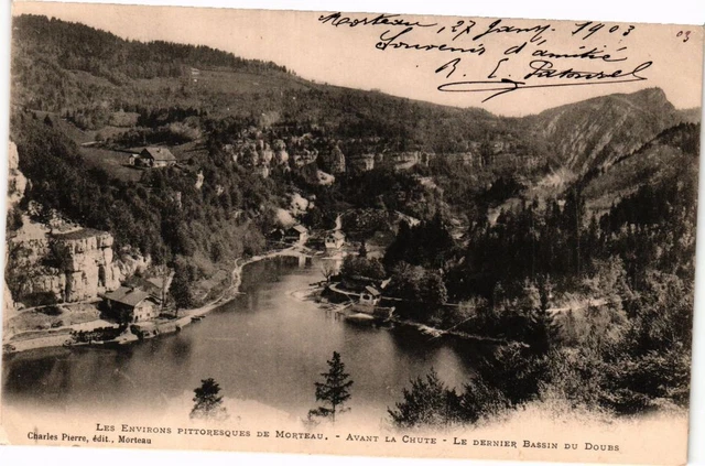 CPA MORTAU - Before the Fall - The Last Bassin du DOUBS (183314)