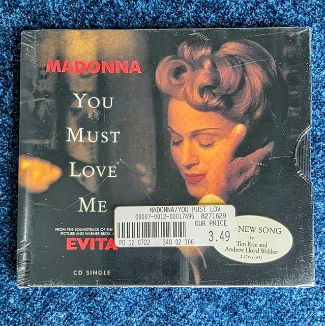 マドンナ　You Must Love Me　AU盤 ゴールド CDシングル マドンナ You Must Love Me AU盤 ゴールド CDシングル
