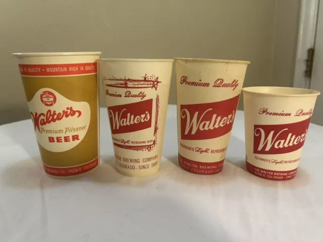 Walter’s Beer Wax Cups