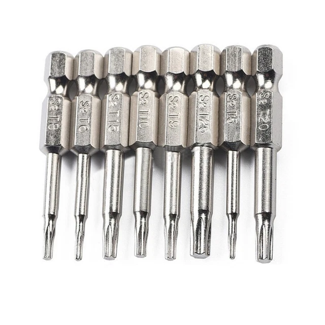 Lot De 4 Anneaux Magnétiques Pour Embouts De Tournevis - Outil Pratique Pour Bricoleurs - 8