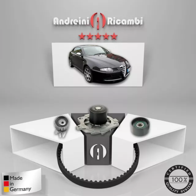 Kit Distribuzione + Pompa Acqua Alfa Romeo Gt 1.9 Jtd 125Kw 170Cv 2009 ->