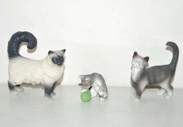 Lot De 3 Figurines Ratel (blaireau De Miel) - Simulation Réaliste - Plastique Sûr - 4-6 Ans