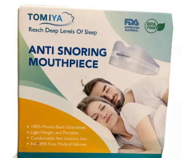 1- Tomiya Anti Snoring Mouthpiece FDA Approved BPA Free-( NEW) by