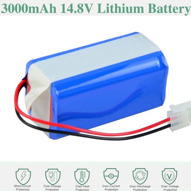 Vhbw Batteria Compatibile Con Silvercrest SSRA1 Home Cleaner 2600mah 148v 36429107 - Foto 12