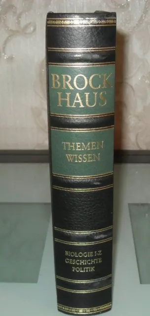 Brockhaus Wissens Welten Biologie I-Z Geschichte Politik Enzyklopädie sehr gut