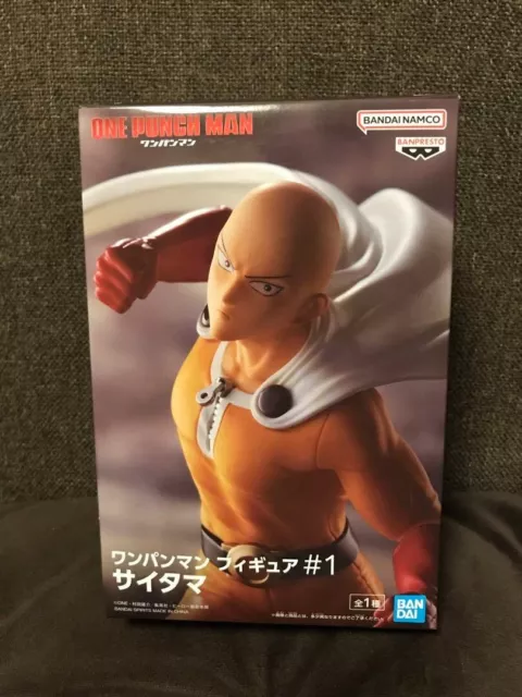 One Punch Man Figure #1 Saitama Banpresto Japan Anime New