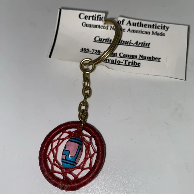 Curtis Bitsui - Navajo Tribe Wind Catcher  (2 in) Keychain/405-728