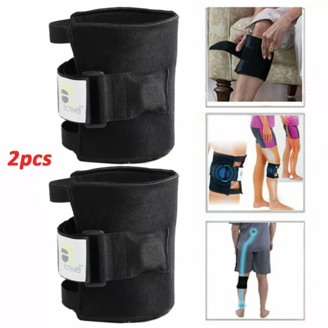 2PCS BeActive Leg Brace Relieve Acupressure Magnetic Point Pressure Sciatica