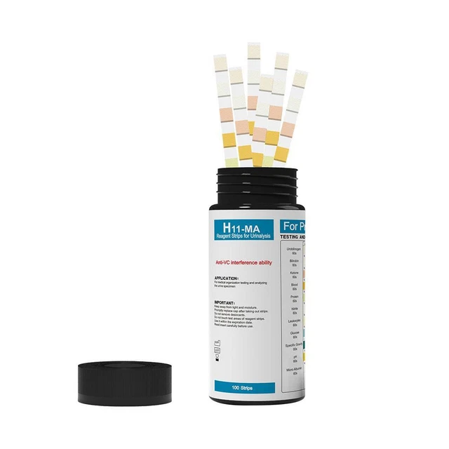 11-in-1 Urine Test Strips - Accurate Results at Home