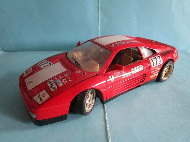 Ferrari 348 Tb Evoluzione #177 Rallye Burago 1/24 - Occasion Très Bon état