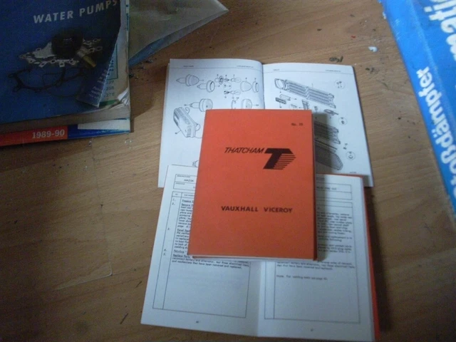 Manuale di riparazione corpo Thatcham Vauxhall viceré