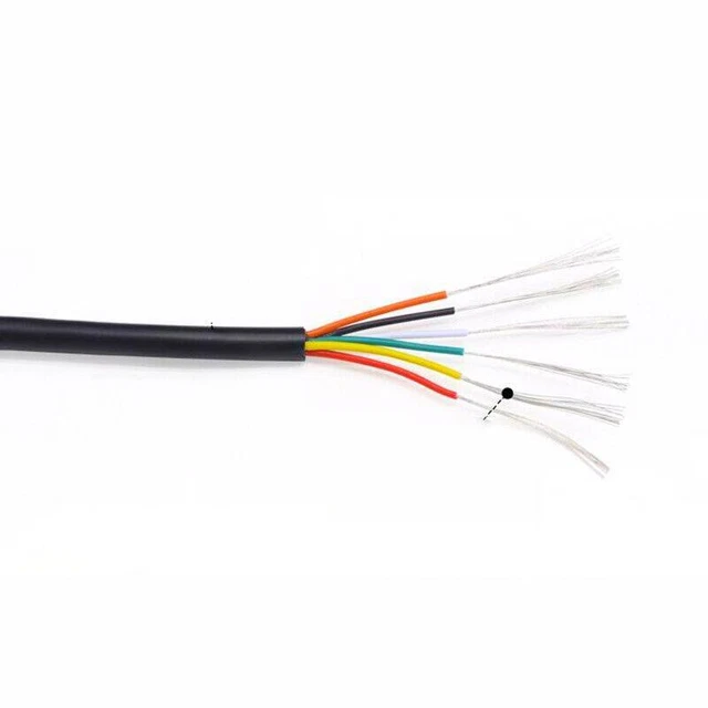 Cavo filo PVC 26 AWG molto flessibile - cavo elettrico 2/3/4/5/6/7/8/9/10 fili
