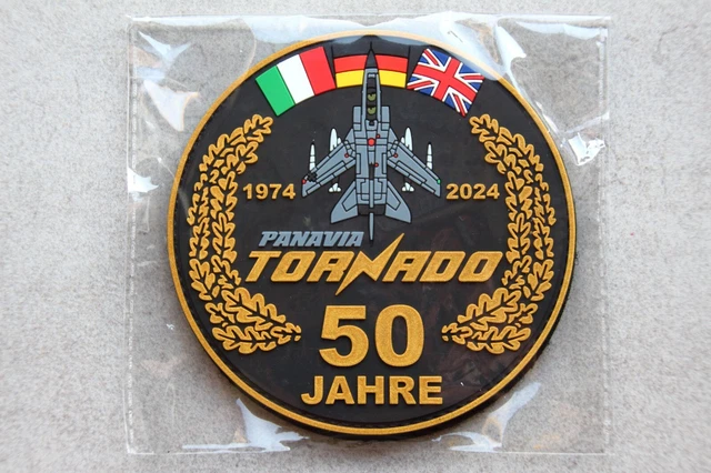 MAREL Patch Ricamata Tornado – Diametro 7,5 Cm – Replica Per Personalizzazione Abbigliamento