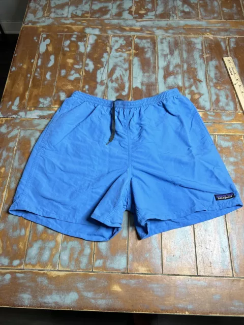 PATAGONIA MEN’S BLUE Baggies Shorts Medium No Liner $46.59 - PicClick