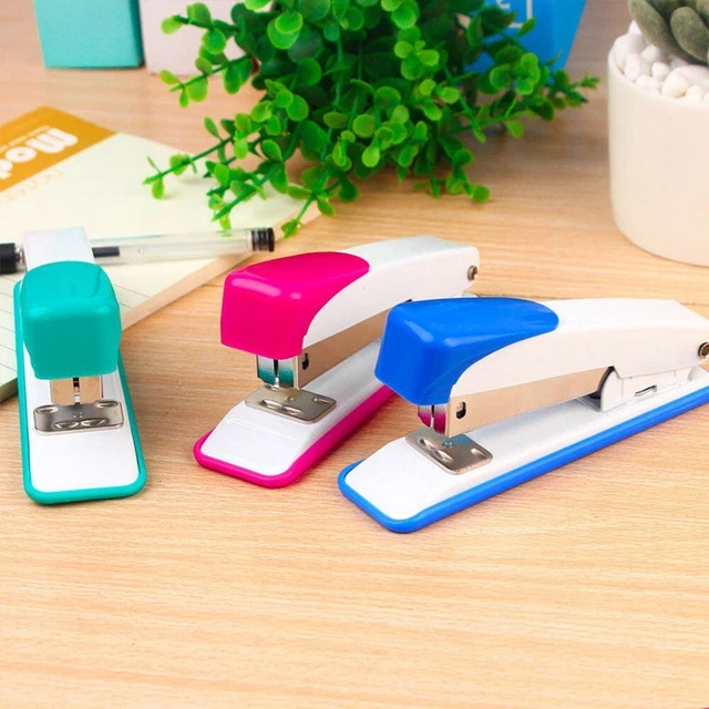 Reliable Plastic + Metal FullStrip Stapler for Office Desk Easy to Use