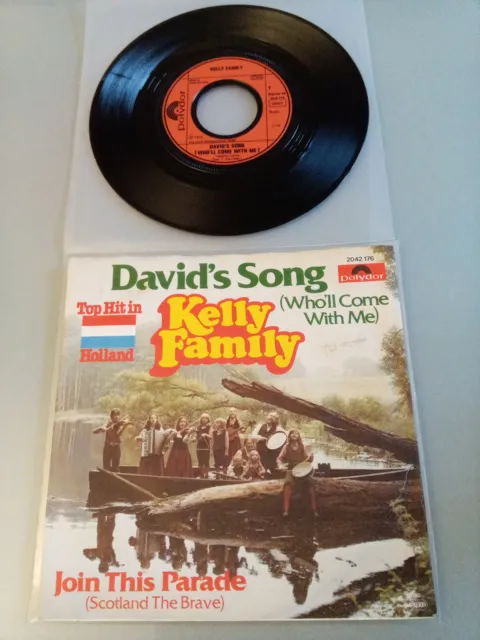 The Kelly Family Single - David's Song (Who'll Come With Me) Deutschland 1980