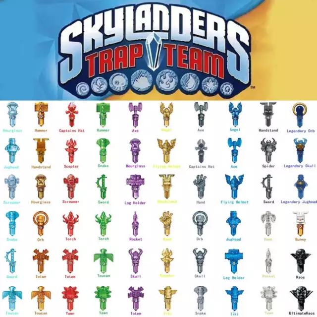 Skylanders - Trap Team - Traps zur Auswahl - Ps3 Ps4 Wii WiiU Xbox360 Nintendo D