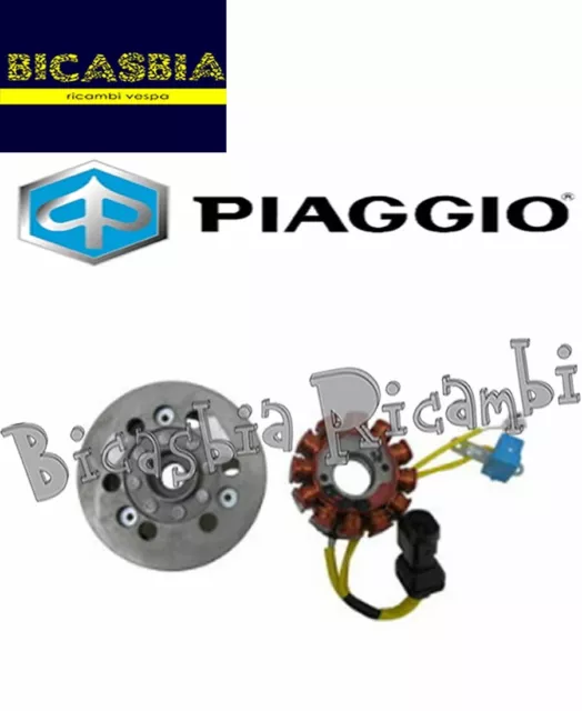 58141R - Original Piaggio Stator Und Schwungrad Aprilia 200 Atlantic Sport City