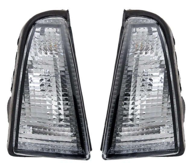 Set Frecce Anteriore per Fiat Cinquecento 170 91-99 Nero Smoke Frecce Anteriore