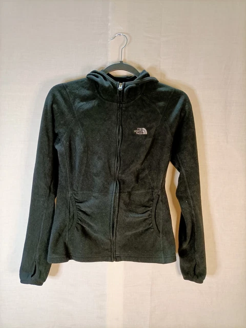 Felpa in pile The North Face nera taglia xs da donna