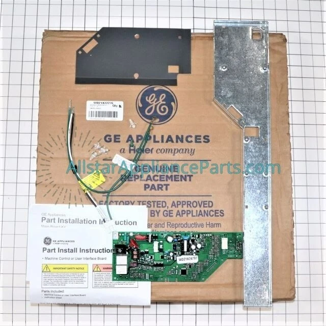 GE DISHWASHER MAIN Control Board Kit WD21X22276 190.23 PicClick