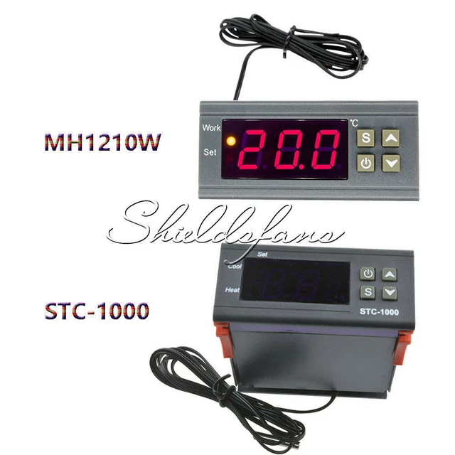 DIGITAL TEMPERATURE CONTROLLER Sensor Thermostat With Sensor 90250V