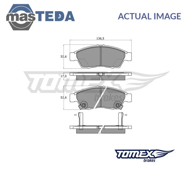 Tx 16-08 Brake Pads Set Braking Pad Front Tomex Brakes New Oe Replacement