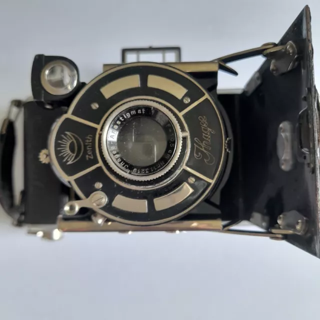 Ihagee  fotocamera pieghevole con obiettivo 105mm f6.3