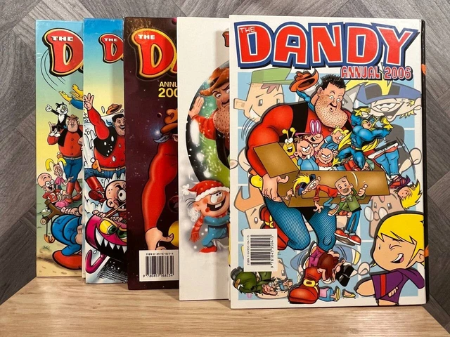 P Dandy DANDY ANNUAL BUNDLE 2001-2006 Vintage Collectors Comic Humour EUR 11,59 ...