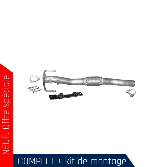 Asmet Front Flexible Exhaust Pipe For Opel Corsa D 1.4 (Z14XEP A14XEL A14XER) | 05.271