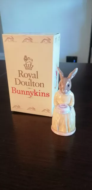 Royal Doulton. 60th Wedding Anniversary  Bunnykins Figurine DB137 BOXED