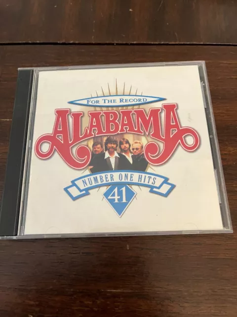 For the Record-41 Number One H by Alabama (CD, 1998)