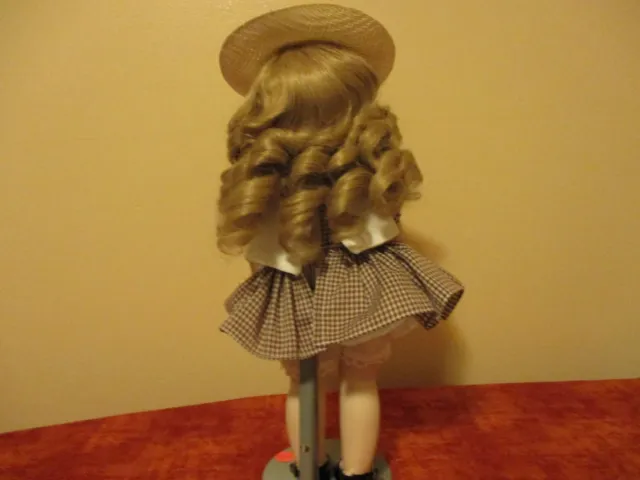 VINTAGE 1980 Marjorie Spangler Doll #123, Porcelain, Painted Face COLLECTIBLE 5