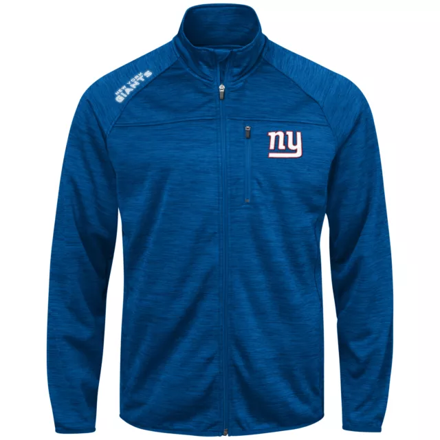 New York Giants Men's NFL Mindset Transitional Jacket Full Zip