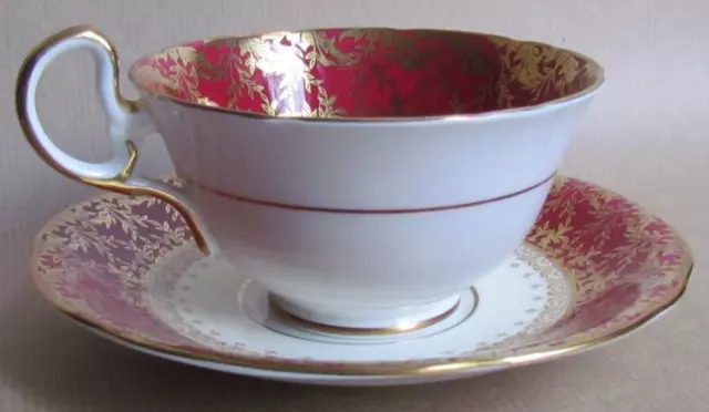 Aynsley China 7640 Footed Cup & Saucer (10156) 3